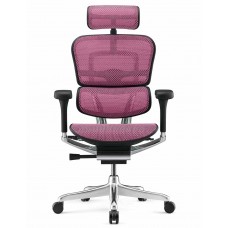 Кресло ERGOHUMAN LUXURY 2 (розовая сетка T-168-B5 Pink), эргономичное