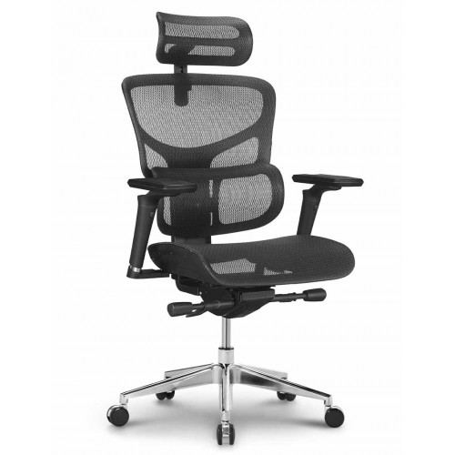 Кресло SAIL 2 BLACK, эргономичное 