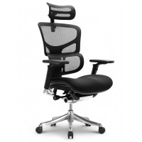 Кресло SAIL 2 BLACK, эргономичное   с тканевым сидением