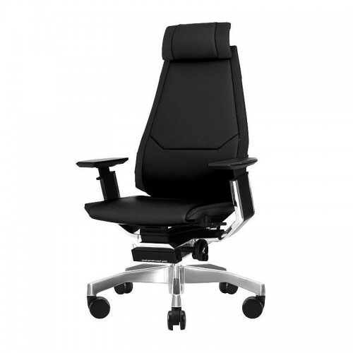 Кресло GENIDIA LUX, кожа черная, Comfort Seating