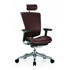 Крісло Nefil Luxury Mech, шкіра коричнева, Comfort Seating