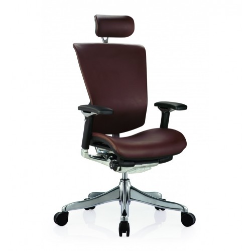 Кресло Nefil Luxury Mech, кожа коричневая, Comfort Seating