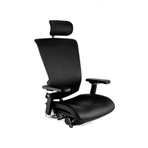 Кресло Nefil Luxury Mech, кожа черная, Comfort Seating