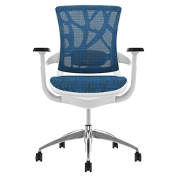 Ергономічне крісло Skate, сітка синя
