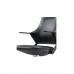 Кресло руководителя BALLET FK011-А, кожаное, черное
