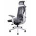 Крісло ERGO CHAIR 2 MESH White, ергономічне, сірого кольору