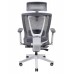 Кресло ERGO CHAIR 2 MESH White, эргономичное, серого цвета