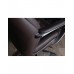 Кресло руководителя F181 BRL, кожаное, коричневое